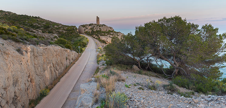 La Vía Verde entre Benicàssim y Oropesa del Mar