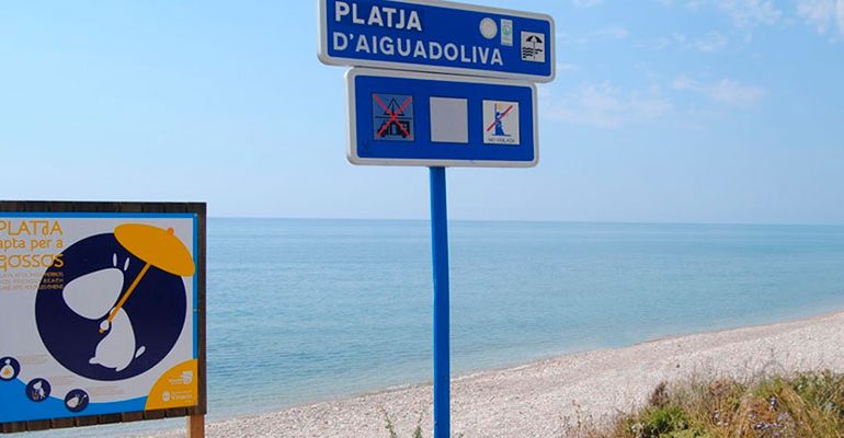 playa d'Aiguadoliva | Castellón Virtual en  Vinaros