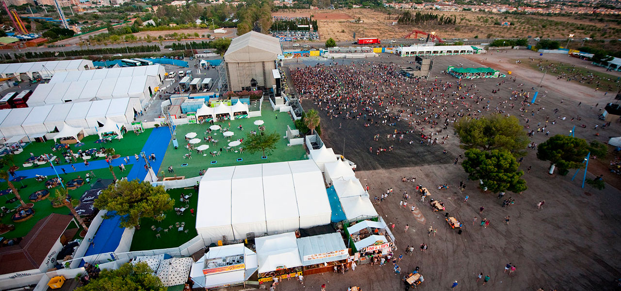 El FIB ya está en marcha: llegan los primeros fibers a los cámpings de Benicàssim