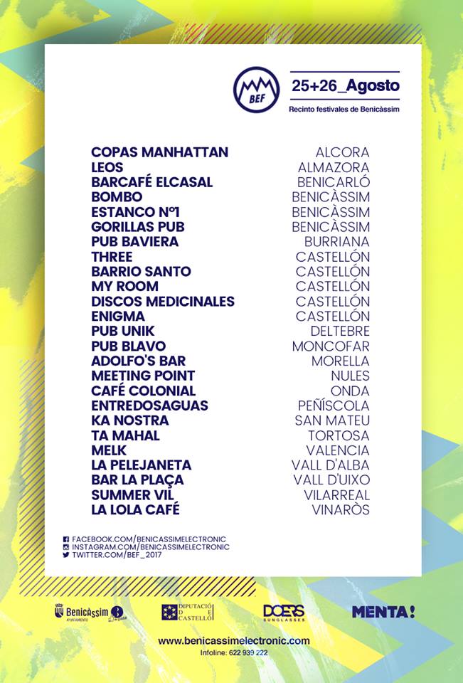 Compra tu abono de 2 días o de día suelto para el festival de Benicassim. Bef