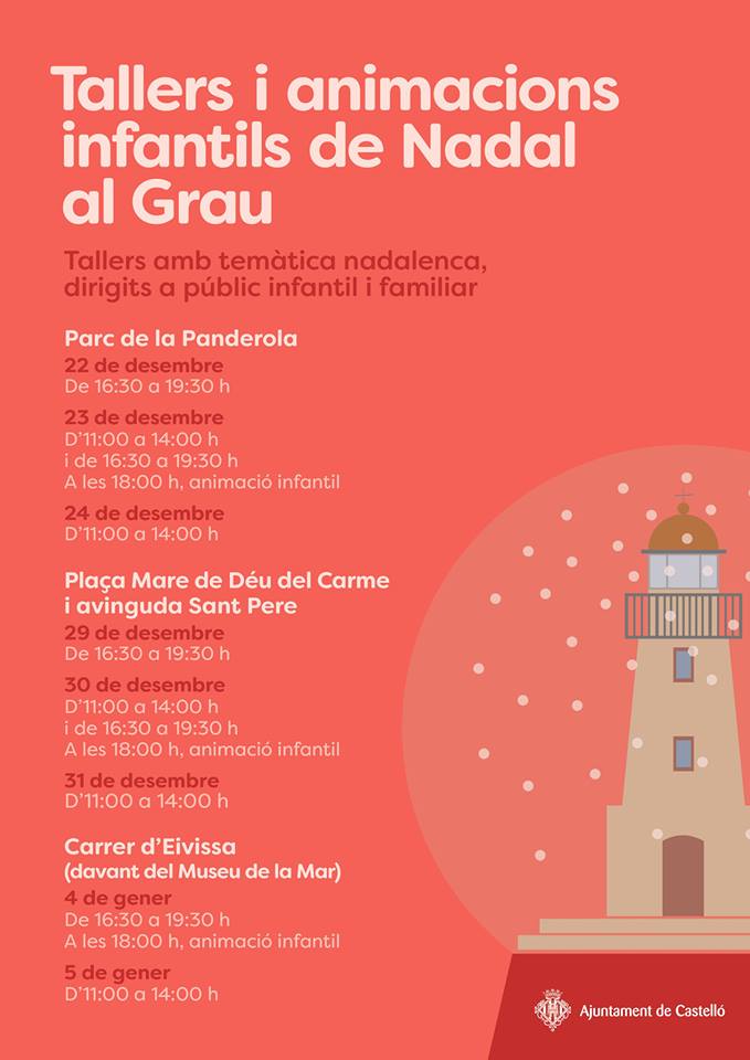 Actividades navideñas en el Grao 2017