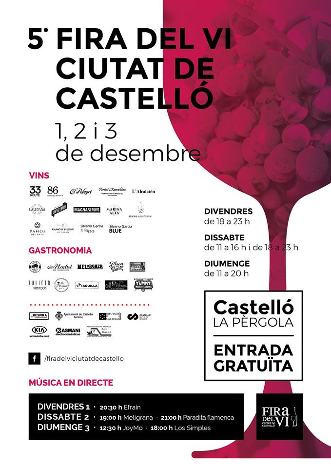 5º Feria del vino en Castellón