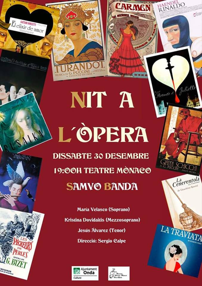 Una Nit a l&rsquo;Òpera, concierto de fin de año de la SAMVO