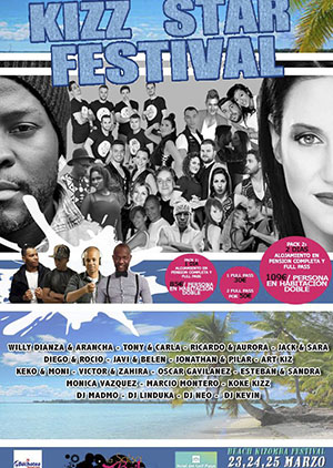 Kizz Star Festival en el Hotel del Golf Playa