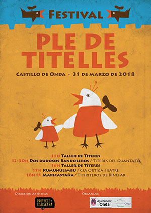 Ple de Titelles en el Castillo de Onda