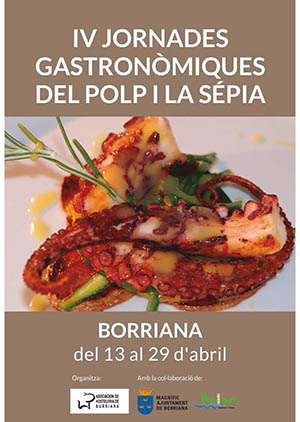 Jornadas gastronómicas del pulpo y la sépia de Burriana