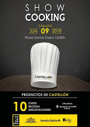 Showcooking con productos de Castellón