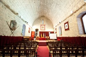 Castillo de Peñiscola interior
