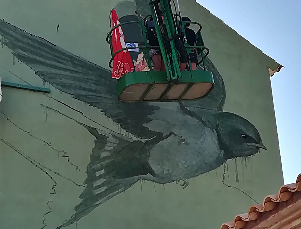 El MIAU 2018 cierra sumando nuevos murales a las fachadas de Fanzara