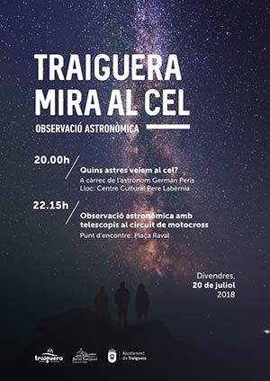 Observación astronómica en Traiguera