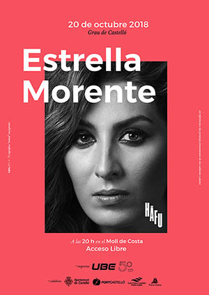 Concierto de Estrella Morente en el Moll de Costa