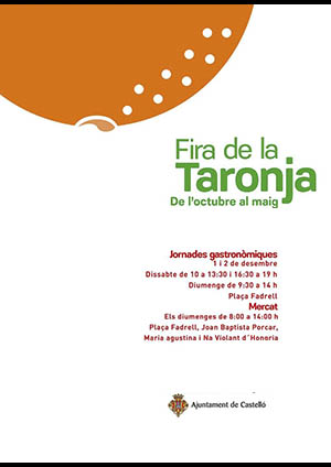 Jornadas gastronómicas de la Fira de la Taronja