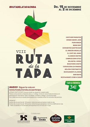 VII Ruta de la tapa de Onda