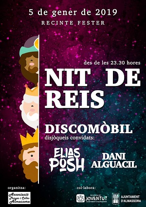 Discomóvil en Almazora la Noche de Reyes