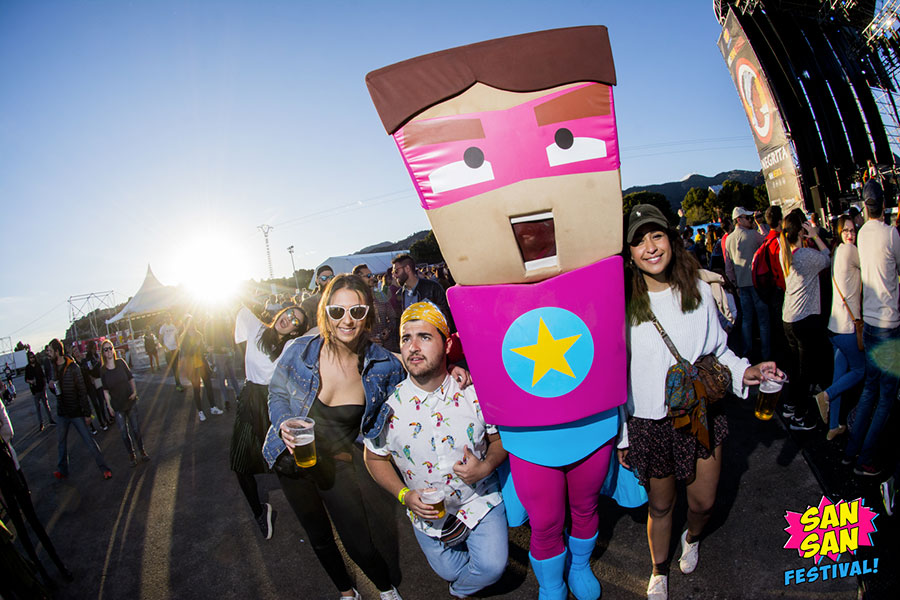 Transporte y zona de acampada SanSan Festival 2019
