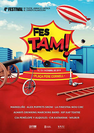 4º Festival de Teatre, Animació i Música al carrer FES TAM en Almassora