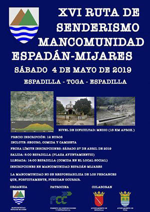 Ruta de senderismo Mancomunidad Espadán-Mijares