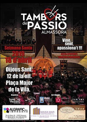 Tambors de Passió en Almassora