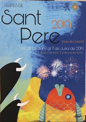 Fiestas de Sant Pere 2019 en el Grao de Castellón