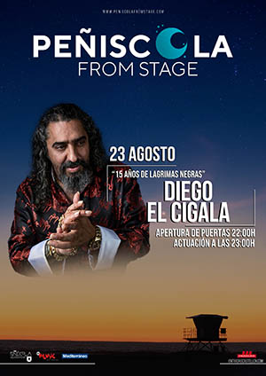 Diego el Cigala en Peñíscola from Stage