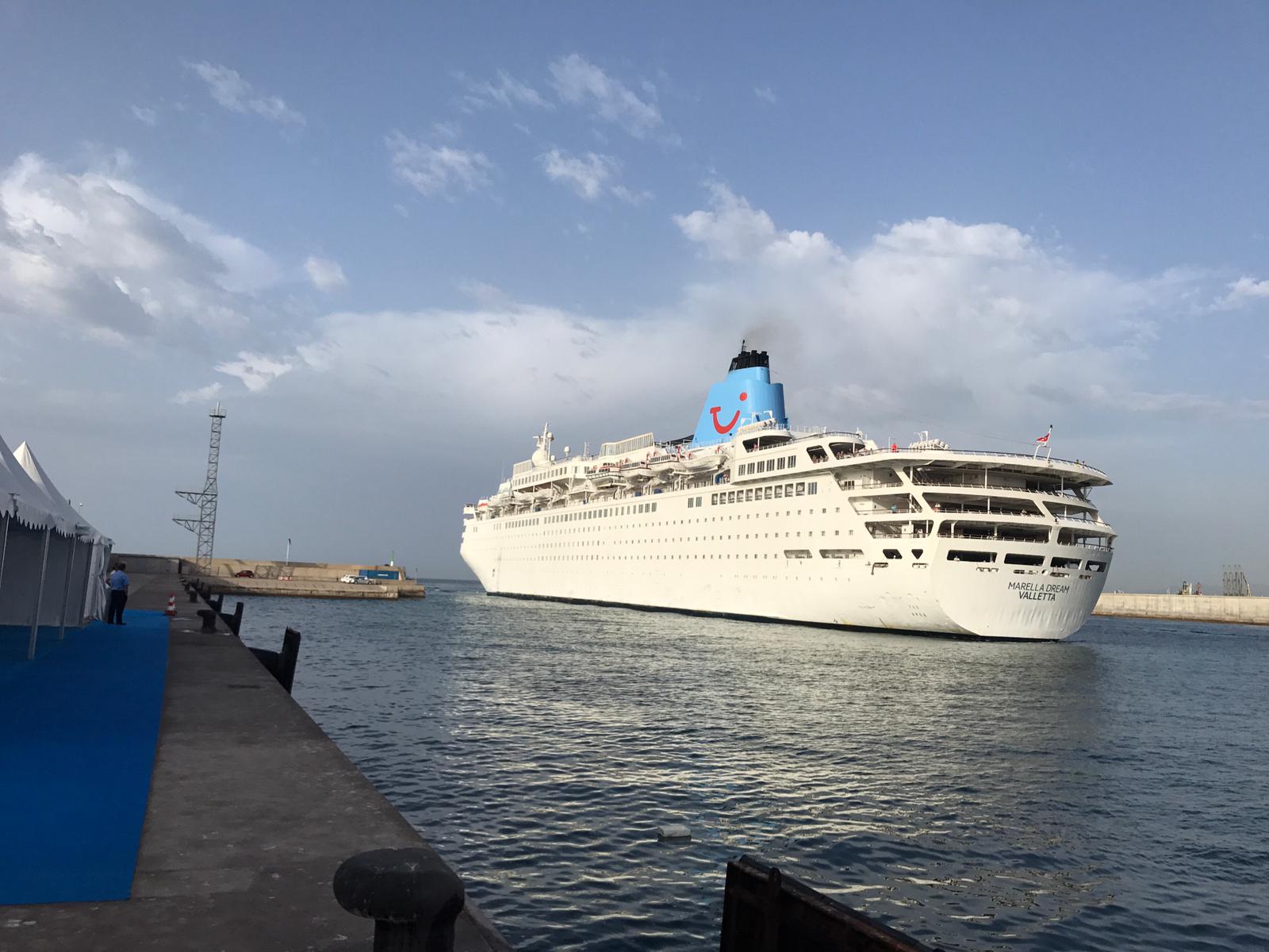 Amarre de crucero en Castellón