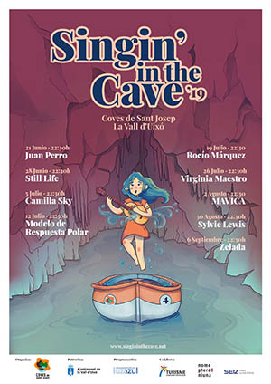 Singin&rsquo; in the cave en Les Coves de Sant Josep