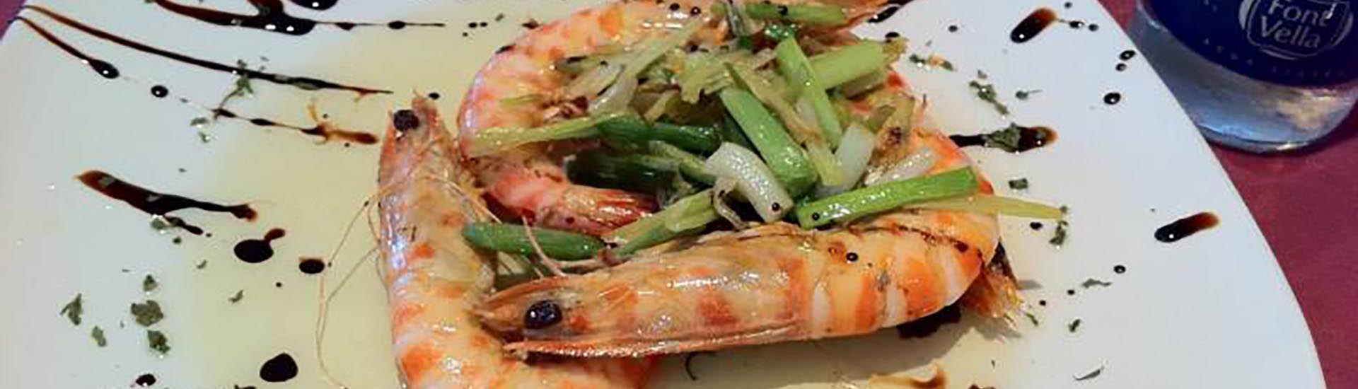 Receta Langostino Vinaroz