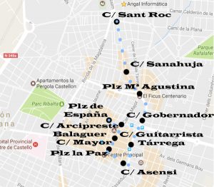 Recorrido Cabalgata Reyes Magos