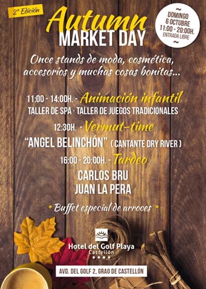 2ª Edición Autumn Market Day en Hotel del Golf Playa