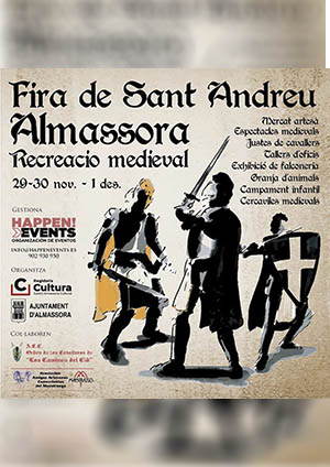 Fira Medieval de Sant Andreu d’Almassora 2019