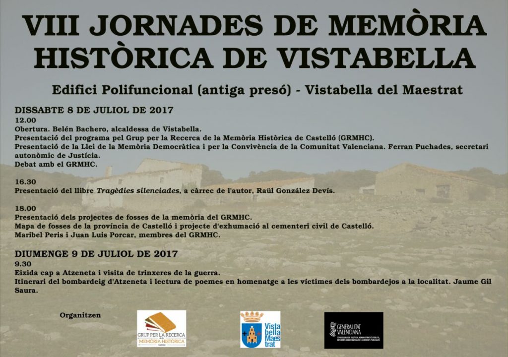 jornadas memoria historica vistabella