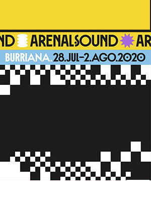 Cartel provisional Arenal Sound 2020