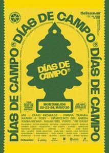 Cartel Días de Campo Montanejos 2020