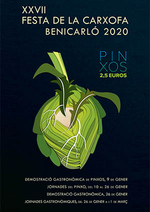 Fiesta de los pinchos de alcachofa Benicarló 2020