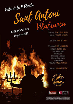 Fiestas San Antonio en Vilafranca