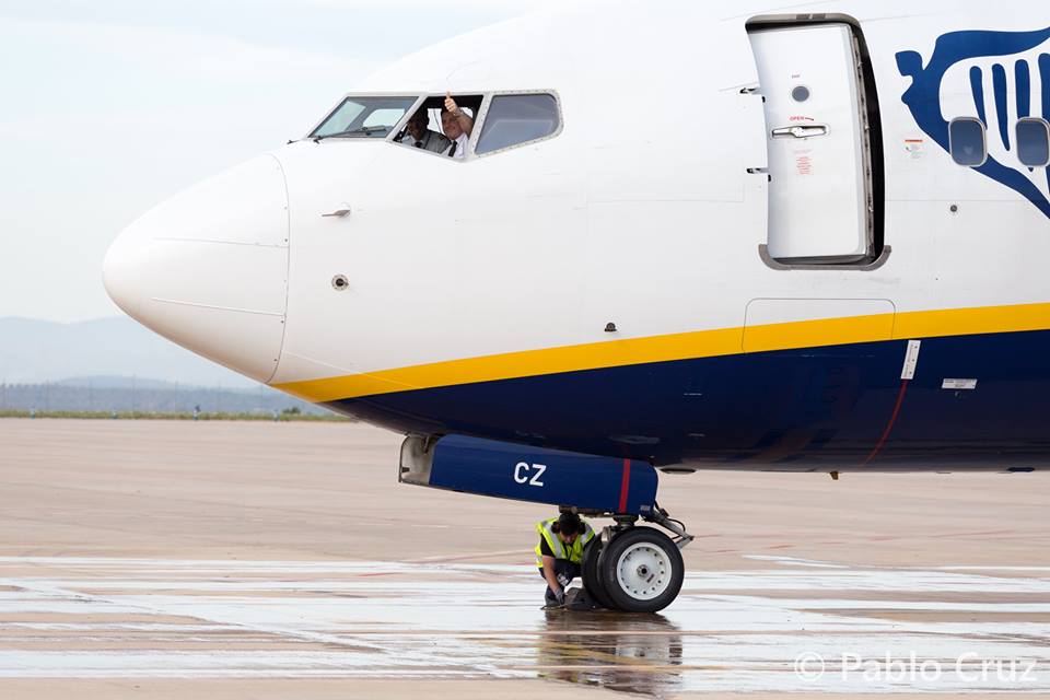 Aeropuerto de Castellón estaciona aviones en sus instalaciones