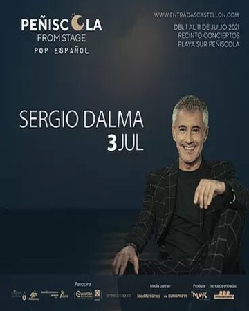 Sergio Dalma Peñiscola From Stage