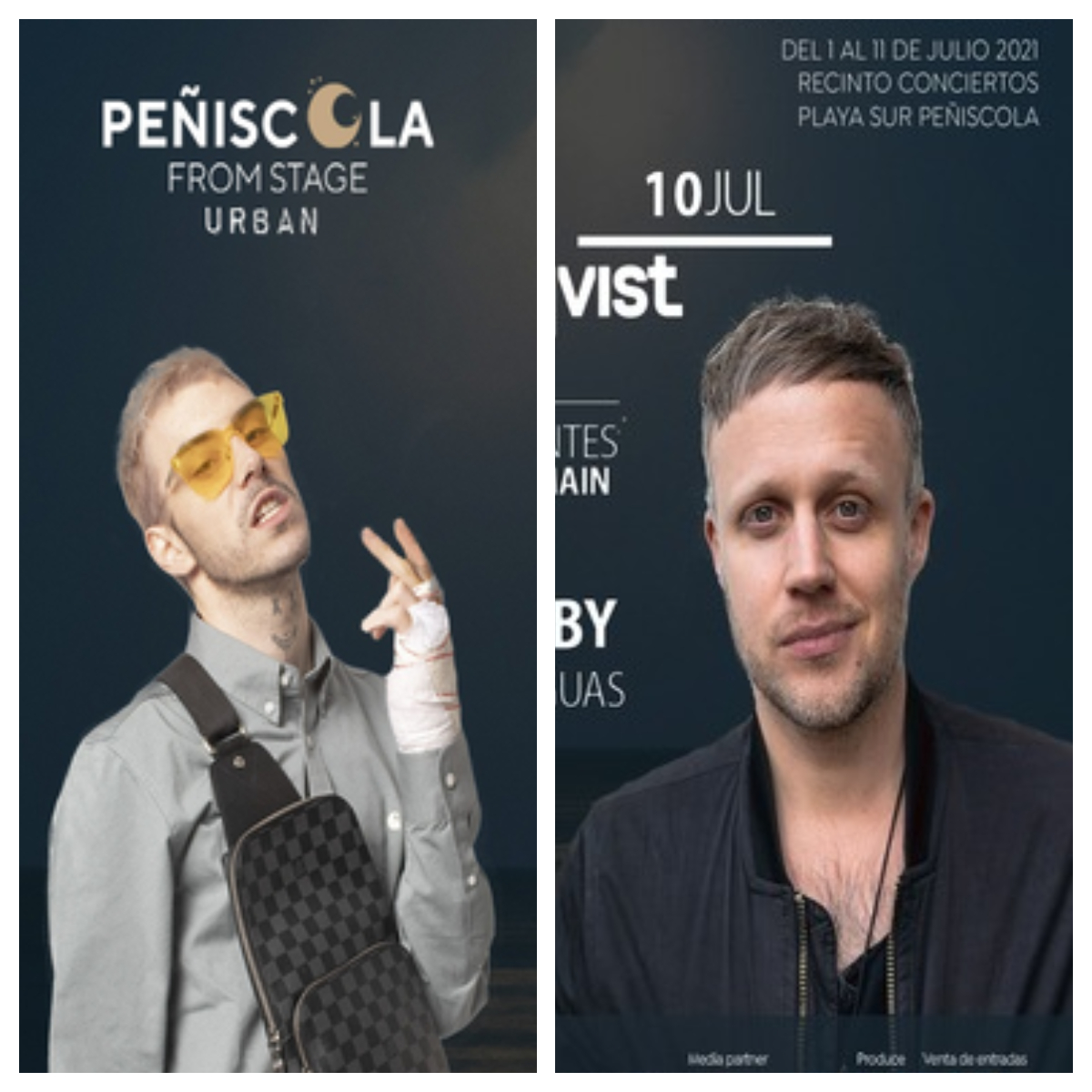 Kidd Keo y Jan Blomqvist, el ‘toque’ urbano y el ‘toque’ electrónico del Peñíscola From Stage