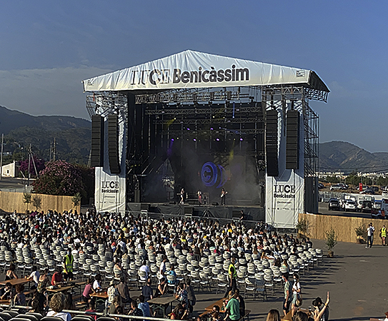 LUCE Benicàssim abre la puerta a la música con los tres primeros conciertos de su ciclo