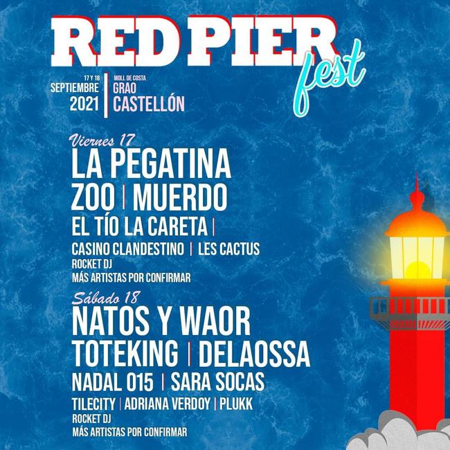 El Red Pier Fest vuelve al Grao de Castellón