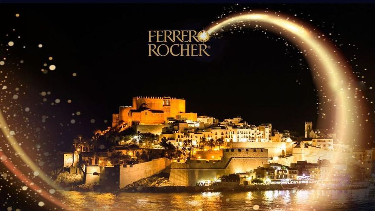 Ferrero Rocher hará brillar a Peñíscola a las puertas de la Navidad