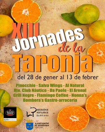 XIII Jornadas Gastronómicas de la Naranja