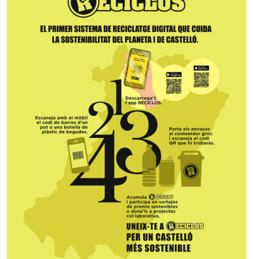 RECICLOS llega a Castellón para recompensar a los ciudadanos recicladores