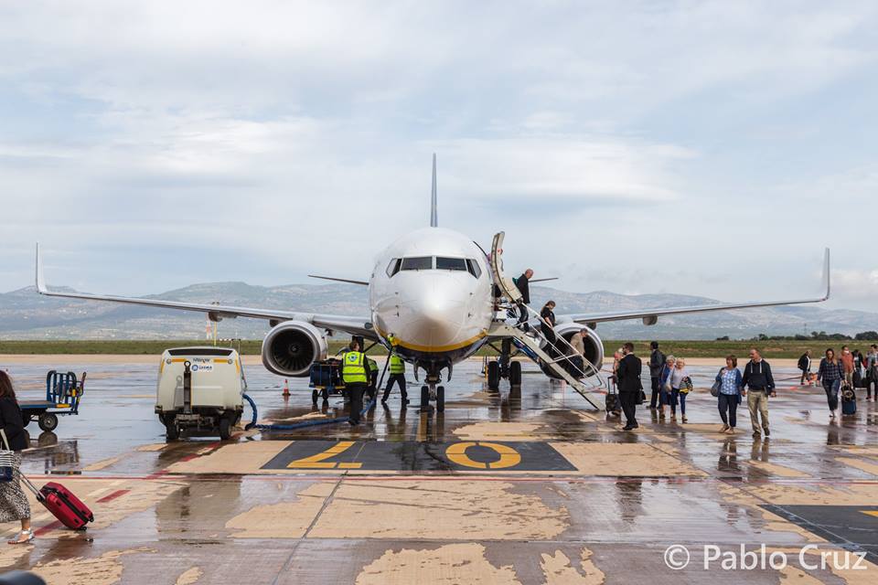 El Aeropuerto de Castellón busca situarse en el grupo de los 200.000 viajeros