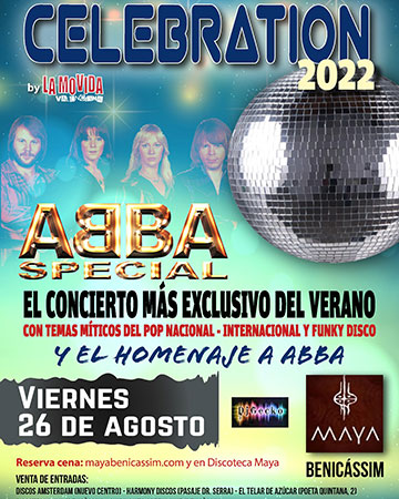 Celabration Benicàssim 2022. ABBA Special