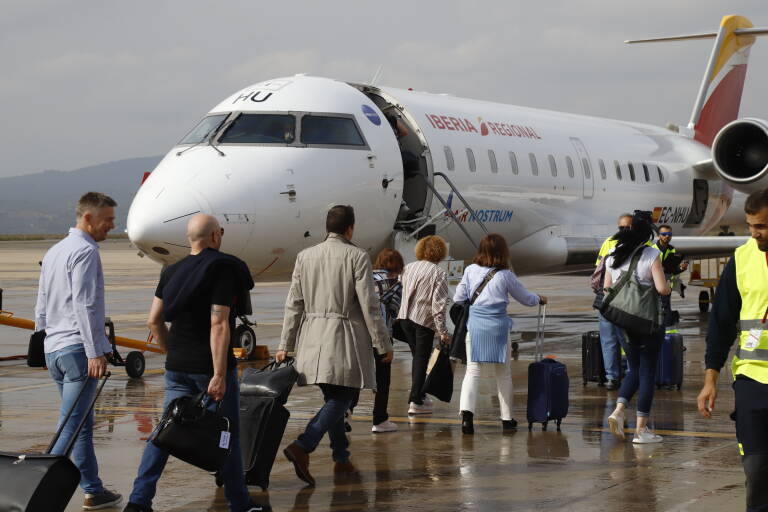 El aeropuerto de Castellón retoma la línea aérea con Sevilla