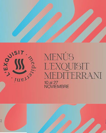Jornadas de menús l´Exquisit Mediterrani
