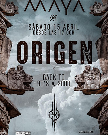 Origen. B𝐚𝐜𝐤 𝐭𝐨 90𝐬 & 2000𝐬 en Maya Benicàssim