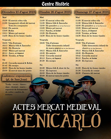 Mercado medieval en Benicarló