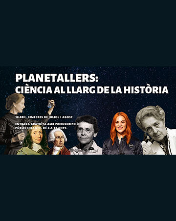 Planetaller Planetario «CIENCIA A LA HISTORIA: Sara García Alonso»